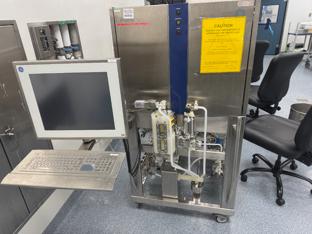 Image of GE AKTAprocess Liquid Chromatography System